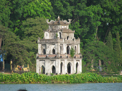 torre di tartaruga a Hanoi