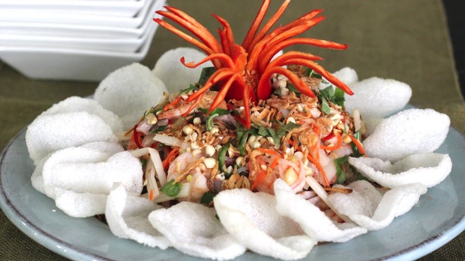 insalata di loto vietnamita