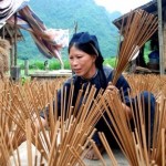 la gente di tay a cao bang vietnam