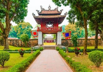 il tempio della letteratura ad Hanoi