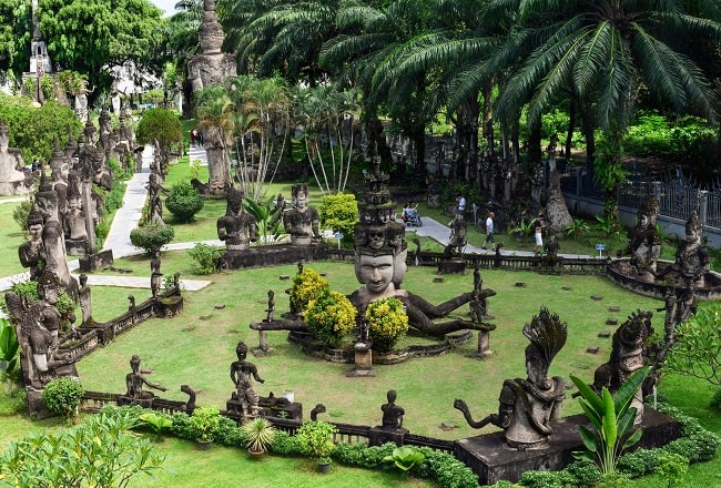 Buddha Park Laos viaggi