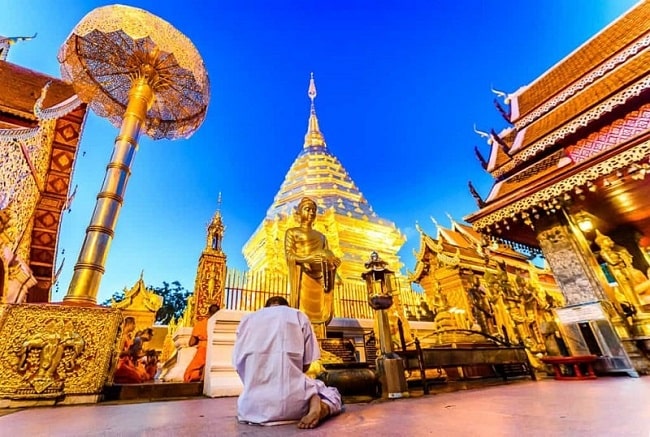 Wat Phrathat Doi suthep Thailand