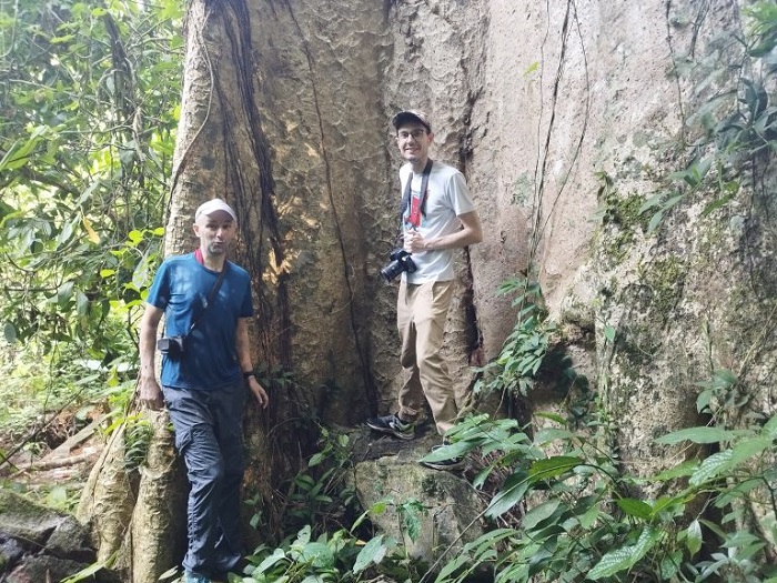 Escursione e nuoto in cascata