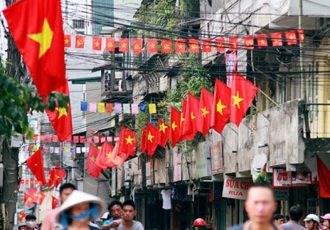 bandiera del vietnam giornata nazionale
